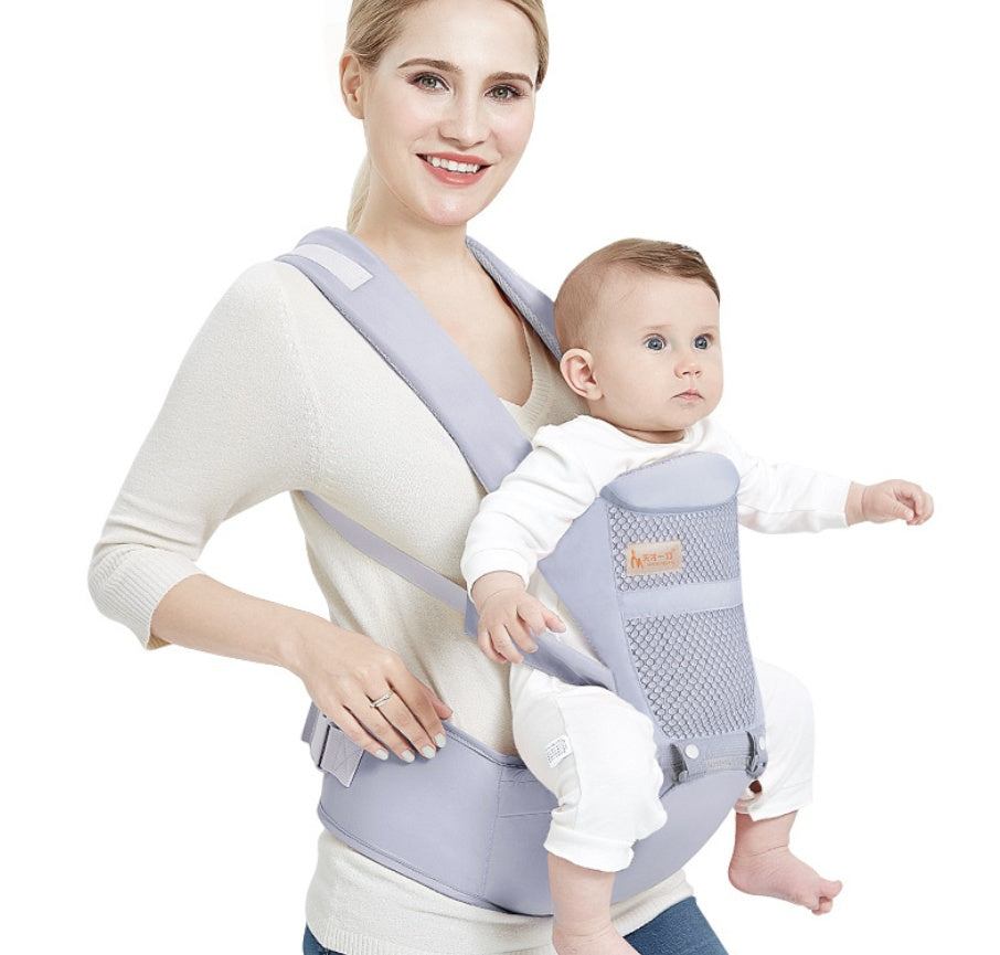 porte bebe multifonctionnel confort liberté gris maman transporte bebe