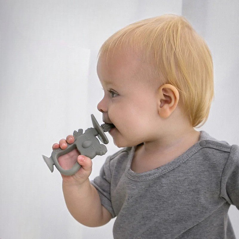 Anneau de Dentition - KoalaTeethBuddy™ - Gris - Espace Bébé Maman