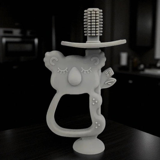 Anneau de Dentition - KoalaTeethBuddy™ - Gris - Espace Bébé Maman