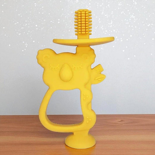 Anneau de Dentition - KoalaTeethBuddy™ - Jaune - Espace Bébé Maman