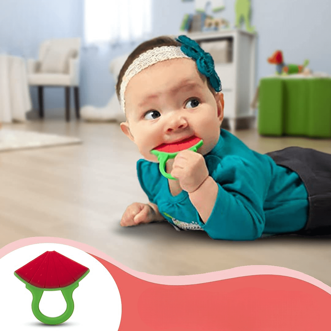Anneau de Dentition - TeetherFruit™ - Pastèque - Espace Bébé Maman