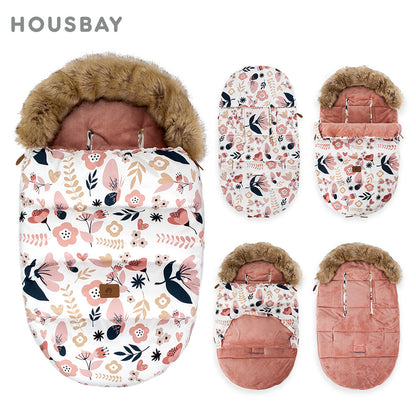 chanceliere bebe douillwarm fleurs cinq chanceliere