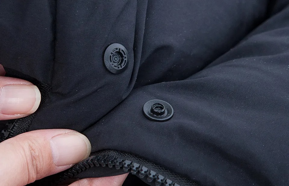 chanceliere poussette universelle wintercozy noir boutton fermeture