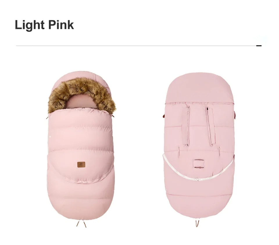 chanceliere poussette universelle wintercozy rose vue arriere devant