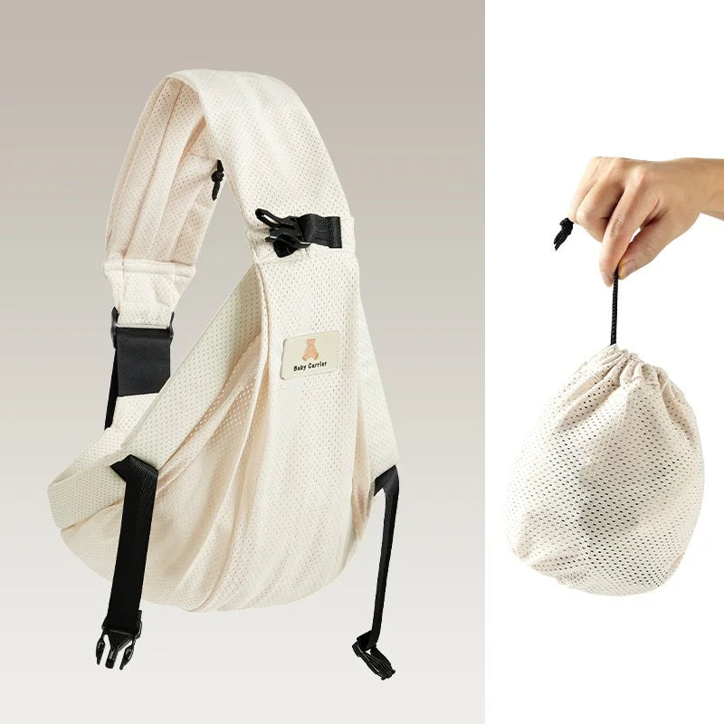 echarpe de portage premium confort beige