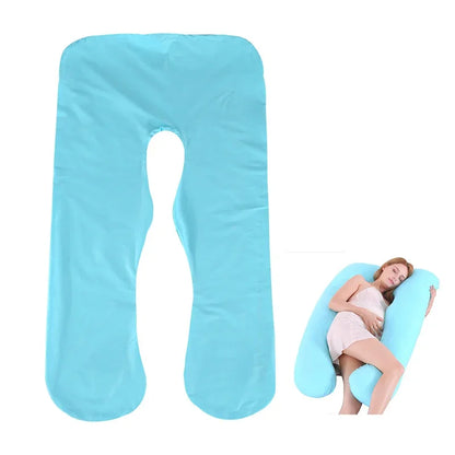 housse coussin grossesse bleue ciel femme enceinte ventre coussin