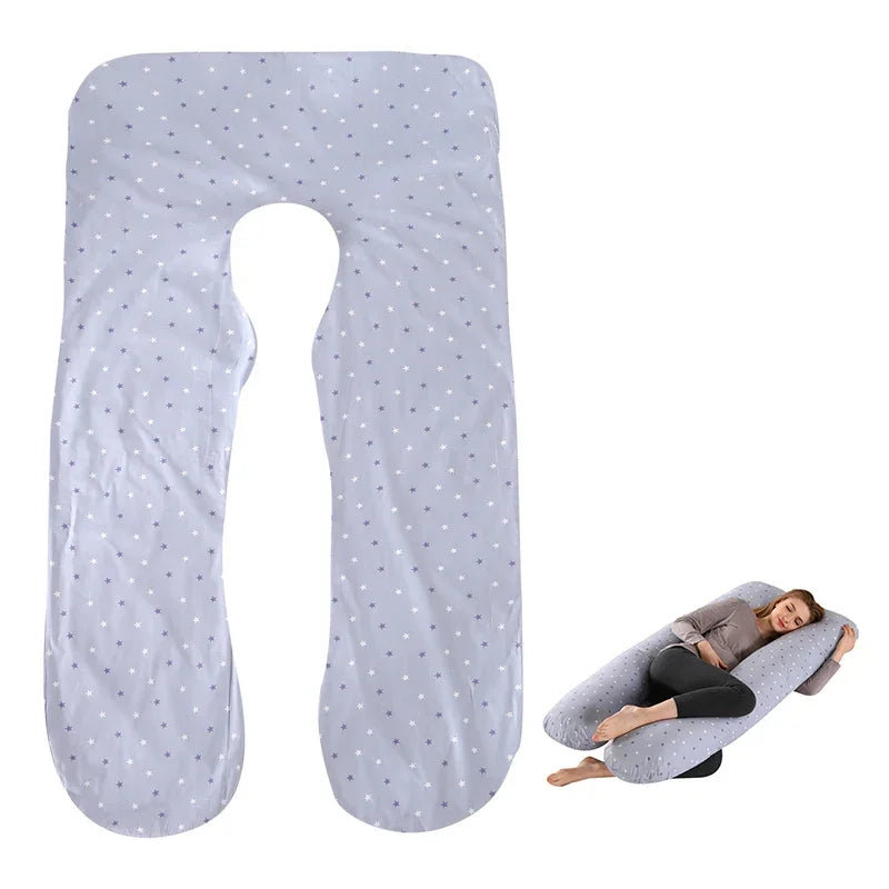 housse coussin grossesse gris point femme enceinte ventre coussin