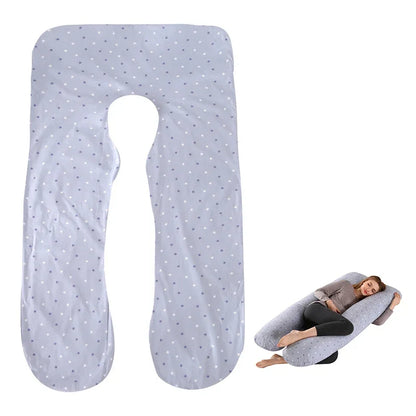 housse coussin grossesse gris point femme enceinte ventre coussin