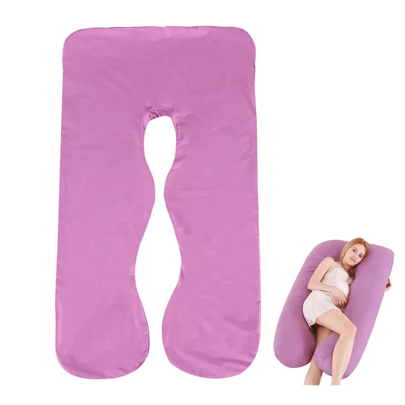housse coussin grossesse violette femme enceinte ventre coussin