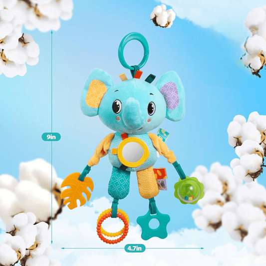 Jouet d'éveil - SoftHangingToy™ - Elephant - Espace Bébé Maman
