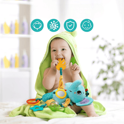 Jouet d'éveil - SoftHangingToy™ - Elephant - Espace Bébé Maman
