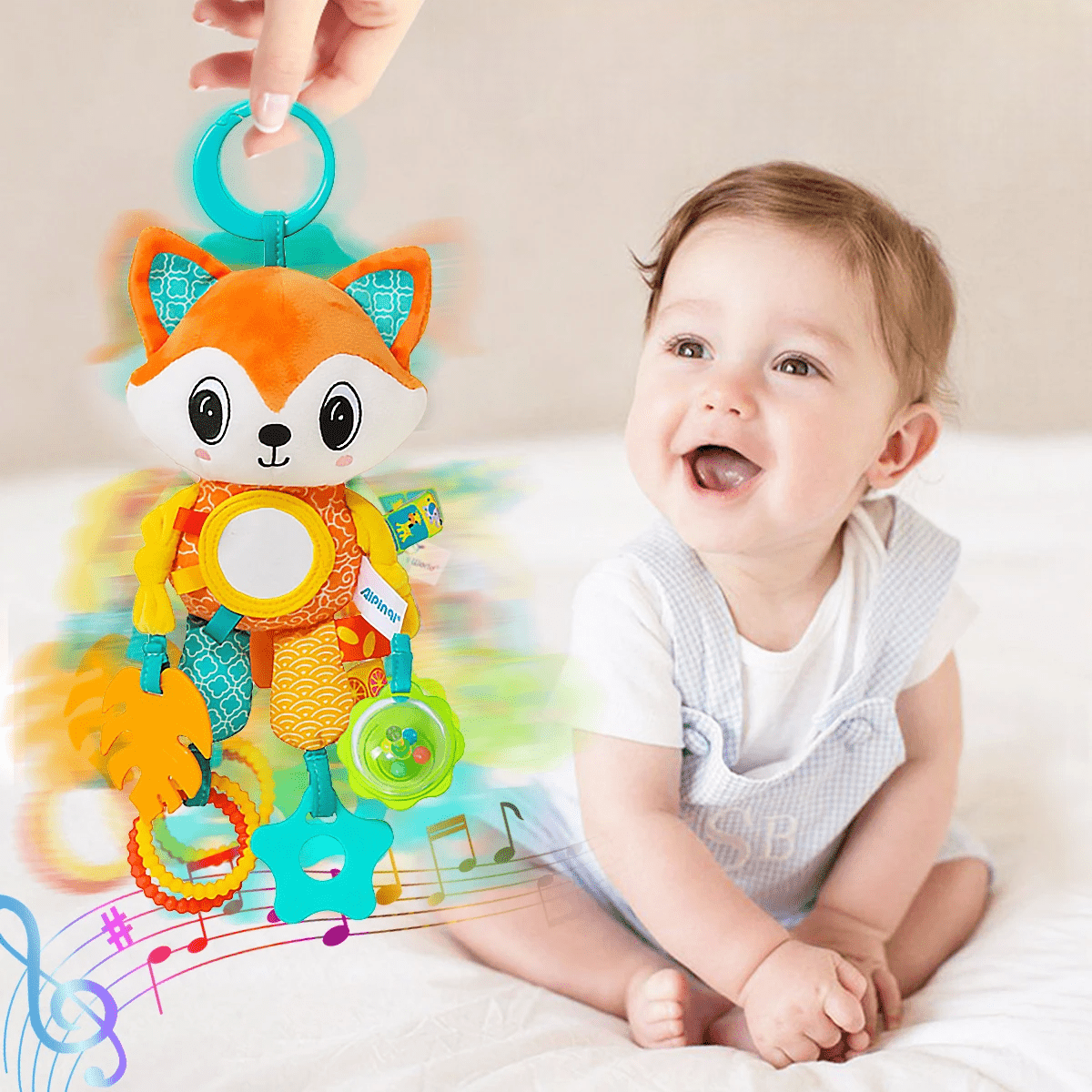 Jouet d'éveil - SoftHangingToy™ - Renard - Espace Bébé Maman