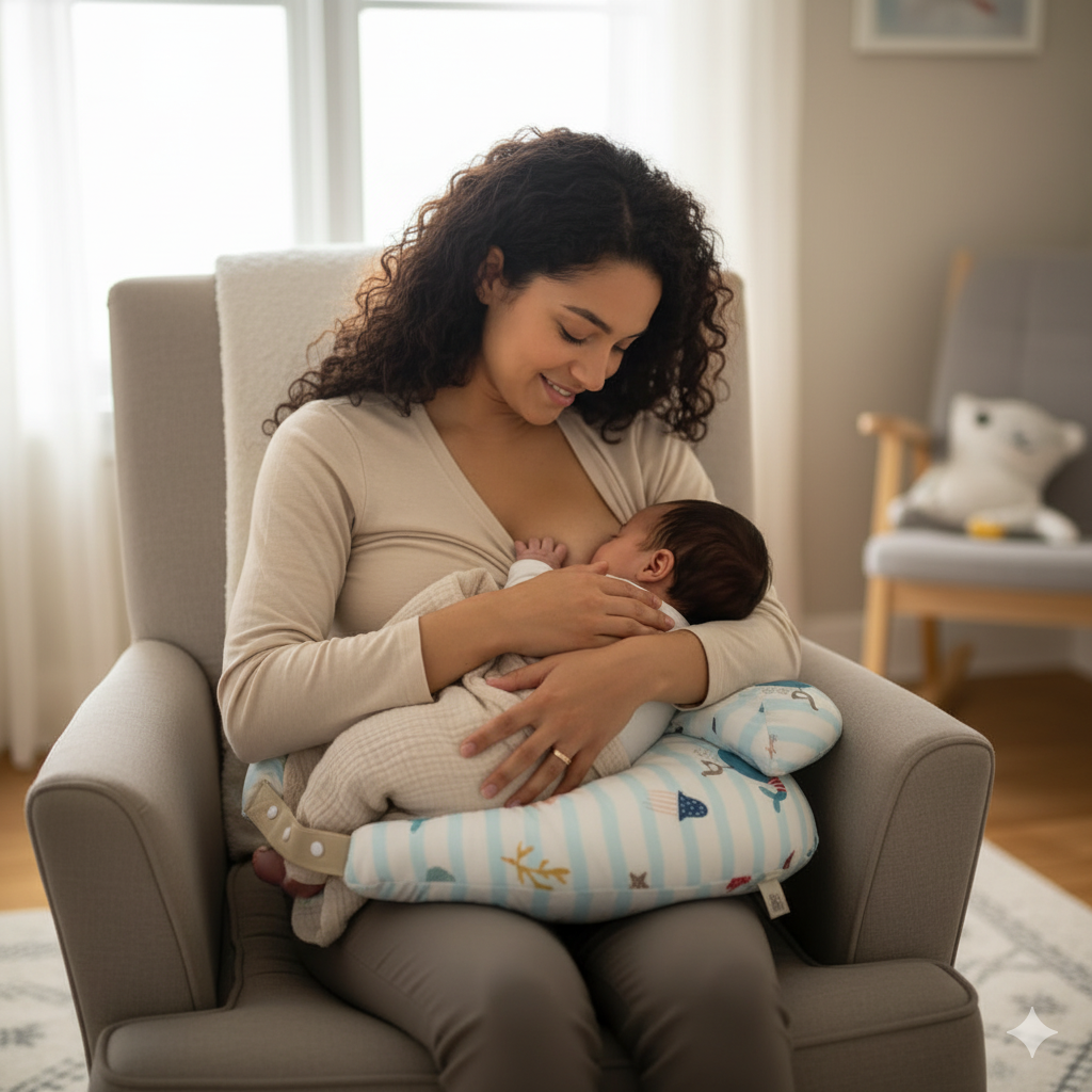 oreiller allaitement multifonction couleur g maman bebe salon