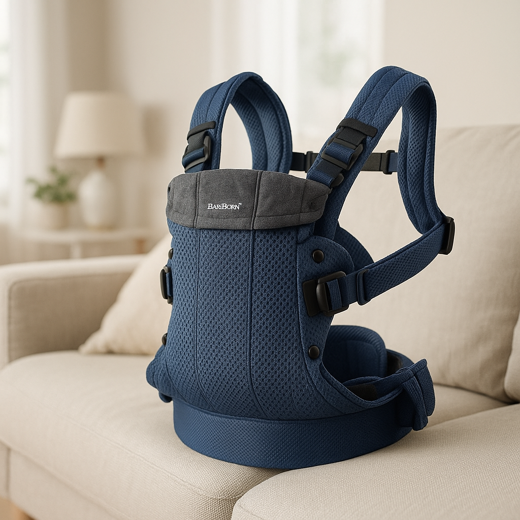 porte bebe ergonomique 3 en 1 bleu marine