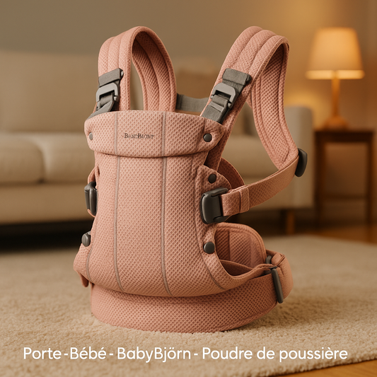 porte bebe ergonomique 3 en 1 poudre de poussiere description